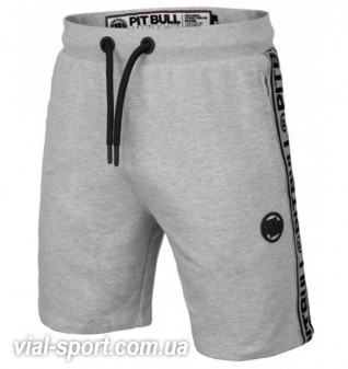 Шорты PIT BULL Shorts Small Logo French Terry 21 сірий