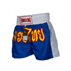 Шорти Thaiboxing classic muay thai shorts blue / white