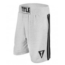 Шорти TITLE Boxing Training Shorts Version сірий