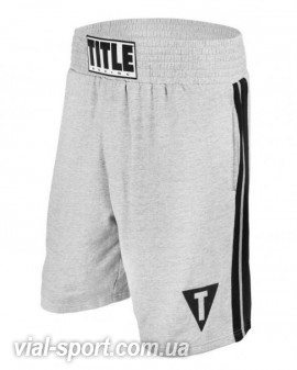 Шорти TITLE Boxing Training Shorts Version сірий