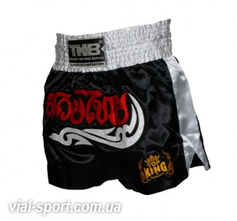 Шорти Top King Muay Thai Shorts-Classic 3 black / white