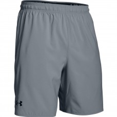 Шорти Under Armour UA QUALIFIER WOVEN SHORT сірі чоловічі 1277142-035