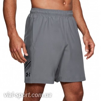 Шорти Under Armour Woven Graphic Short сірі чоловічі 1309651-513