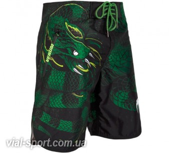 Шорти Venum Green Viper Boardshorts Black Green