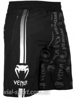 Шорти Venum Logos Fitness Short Black