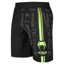 Шорти Venum Logos Training Shorts Black Neo Yellow