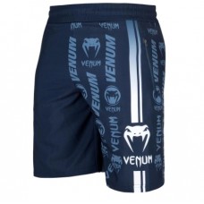 Шорти Venum Logos Training Shorts Navy Blue White