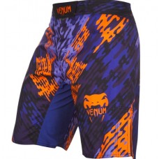 Шорти Venum neo camo fightshorts-blue / orange / black