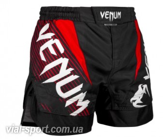 Шорти для MMA Venum NoGi 2.0 Fightshorts Black Red