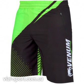 Шорти Venum Training Camp Shorts Black Neo Yallow