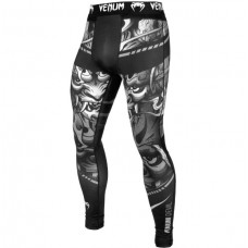 Компресійні штани Venum Devil Spats White Black