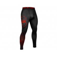 Компресійні штани Venum Signature Spats Black Red