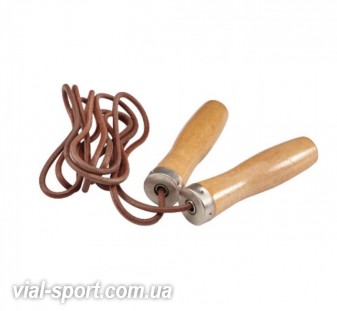 Скакалка шкіряна LiveUp JUMP ROPE LEATHER LS3121