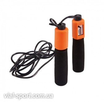 Скакалка з механічним лічильником LiveUp DIGITAL JUMP ROPE LS3119