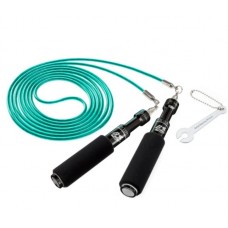 Скакалка швидкісна BUDDY LEE AERO SPEED BLUE JUMP ROPE with CABLE&PVC чорний