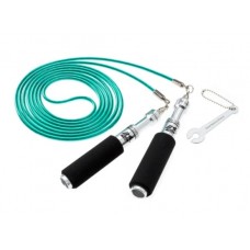 Скакалка швидкісна BUDDY LEE AERO SPEED BLUE JUMP ROPE with CABLE&PVC сірий