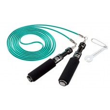 Скакалка швидкісна BUDDY LEE AERO SPEED GREEN JUMP ROPE with CABLE&PVC чорний