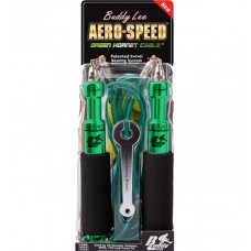 Скакалка швидкісна BUDDY LEE AERO SPEED GREEN JUMP ROPE with CABLE&PVC зелений