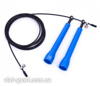 Скакалка швидкісна LiveUp cable JUMPROPE LS3140