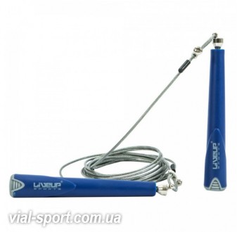 Скакалка LiveUp PVC FOAM HANDLE JUMP ROPE LS3118