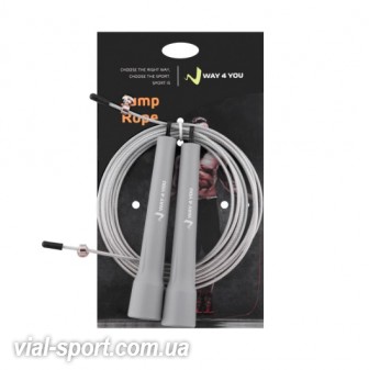 Скакалка ULTRA SPEED CABLE ROPE 2 [w40035-gr] way4you