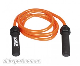 Скакалка обважнена LiveUp 700 г HEAVY JUMP ROPE LS3139-700