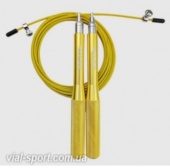 Швидкісна скакалка Venum Thunder Evo Jump Rope Gold