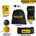 Швидкісний м'яч-тренажер Файтбол BOXING TECH Reflex Ball Headband Set 2 м'ячі BTR2set