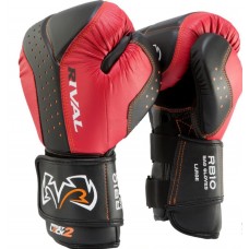 Снарядні рукавички  RIVAL RB10-d3o INTELLI-SHOCK BAG GLOVES  чорний / червоний