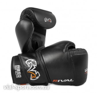 Снарядні рукавички RIVAL RB50 intelli-shock compact bag gloves чорний