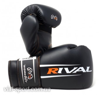 Снарядні рукавички RIVAL RB60 workout bag gloves 2.0 чорні