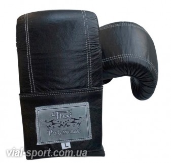 Снарядні рукавички Thai Professional BG6 Black