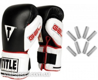 Снарядні рукавички TITLE Boxing Gel Power Weighted Super Bag