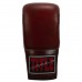 Снарядні рукавички Boxing Sugar Ray Leonard Throwback Leather Bag Gl темно-червоний