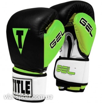 Снарядні рукавички Title Gel Intense V2T Bag Gloves салатовий