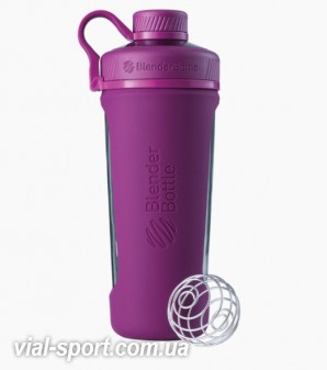 Спортивна пляшка-шейкер BlenderBottle Radian Glass Purple (скло) 820мл (ORIGINAL)