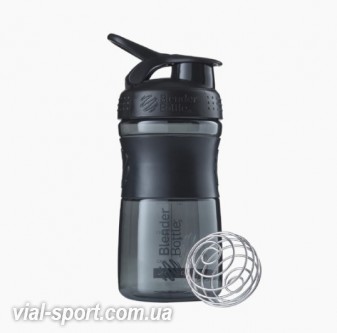 Спортивна пляшка-шейкер BlenderBottle SportMixer 590ml Black (ORIGINAL)