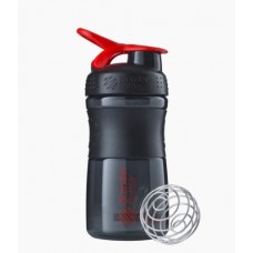 Спортивна пляшка-шейкер BlenderBottle SportMixer 590ml Black / Red (ORIGINAL)