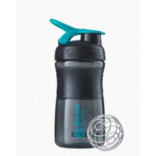 Спортивна пляшка-шейкер BlenderBottle SportMixer 590ml Black / Teal (ORIGINAL)