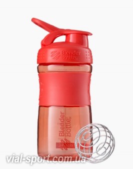 Спортивна пляшка-шейкер BlenderBottle SportMixer 590ml Coral (ORIGINAL)