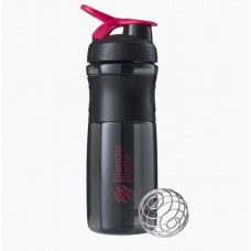 Спортивна пляшка-шейкер BlenderBottle SportMixer 820ml Black / Pink (ORIGINAL)