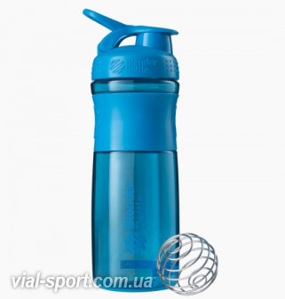 Спортивна пляшка-шейкер BlenderBottle SportMixer 820ml Cyan (ORIGINAL)