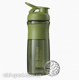 Спортивна пляшка-шейкер BlenderBottle SportMixer 820ml Moss Green (ORIGINAL)