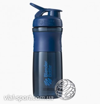 Спортивна пляшка-шейкер BlenderBottle SportMixer 820ml Navy (ORIGINAL)