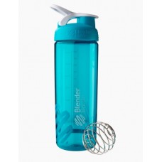 Спортивна пляшка-шейкер BlenderBottle SportMixer Sleek Promo 820ml Aqua (ORIGINAL)