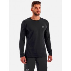 Спортивна футболка з довгим рукавом Peresvit Dynamic Cotton Long Sleeve T-shirt Phantom Black