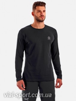 Спортивна футболка з довгим рукавом Peresvit Dynamic Cotton Long Sleeve T-shirt Phantom Black