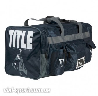 Спортивна сумка для екіпіровки TITLE DELUXE GEAR BAG 2.0 TBAG24 сіра