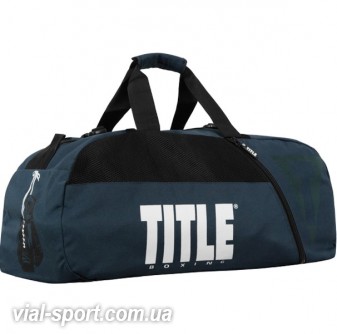 Спортивна сумка TITLE CHAMPION SPORT BAG синій/чорний