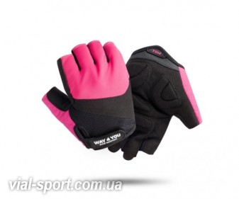 Спортивні Фітнес рукавички для залу Way4you Pink w-1752m